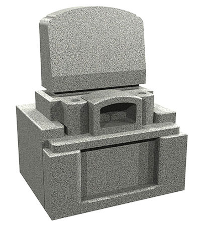 0.64㎡区画墓石イメージ